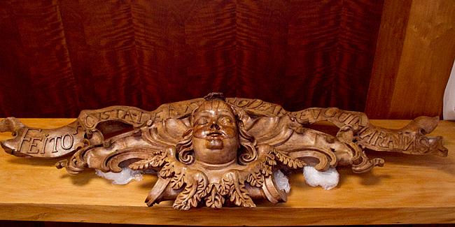 Obra fazia parte da Capela de Nossa Senhora da Conceição, em Matozinhos, na Grande BH (Reprodução / MPMG)