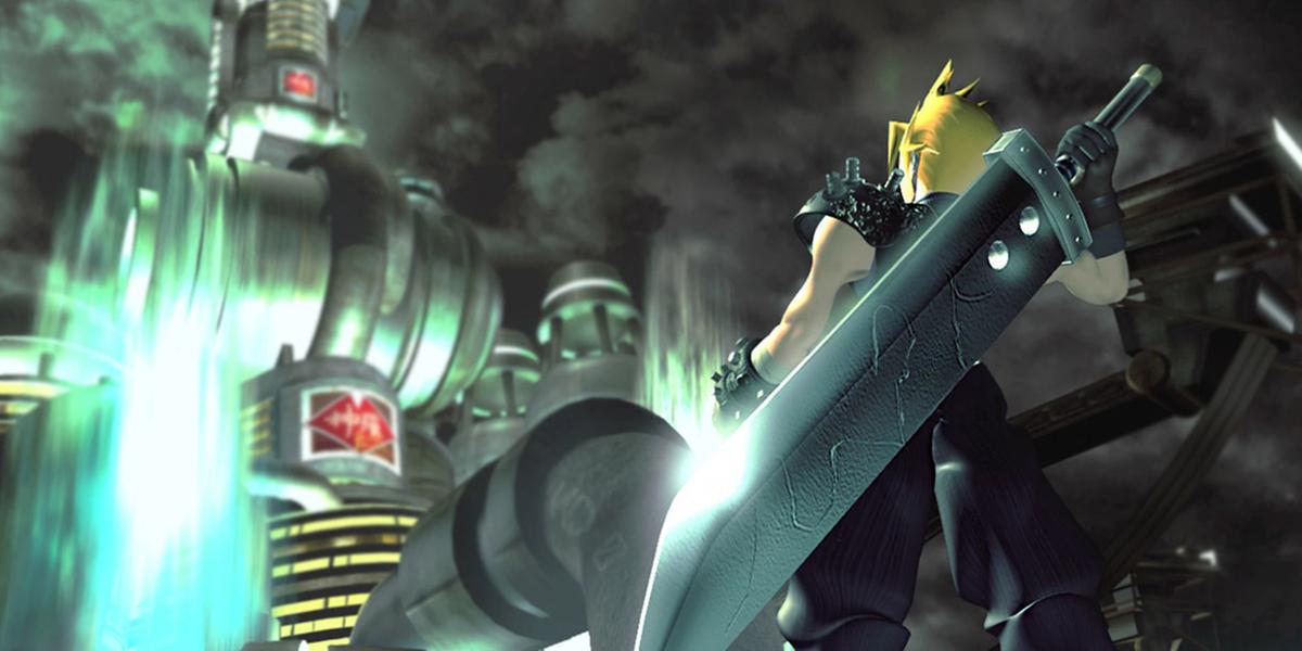 OBRA-PRIMA – “Final Fantasy VII” combinava elementos móveis vetorizados com cenários em Pixel Art fixos e câmeras fixas, que lhe conferiam um visual cinematográfico (SQUARE ENIX/DIVULGAÇÃO)