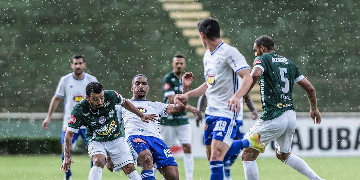 No último encontro entre as equipes, o placar terminou empatado em 1 a 1, pelo Campeonato Mineiro 2021 (Gustavo Aleixo/Cruzeiro)