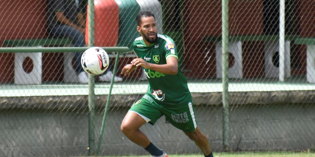 Contratado para esta temporada para ser alternativa de velocidade no elenco, o atacante soma dois jogos e um gol pelo Coelho (Marina Almeida / América)