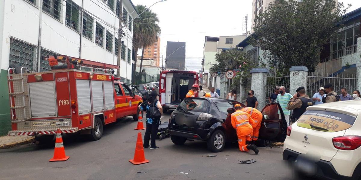 acidente alfenas (Divulgação/ Bombeiros )