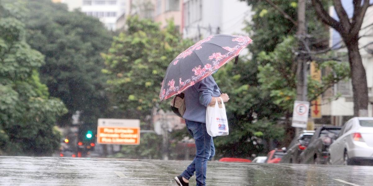 Defesa Civil alerta moradores de BH para pancadas de chuva e rajadas de vento (Maurícío Vieira / Hoje em Dia)