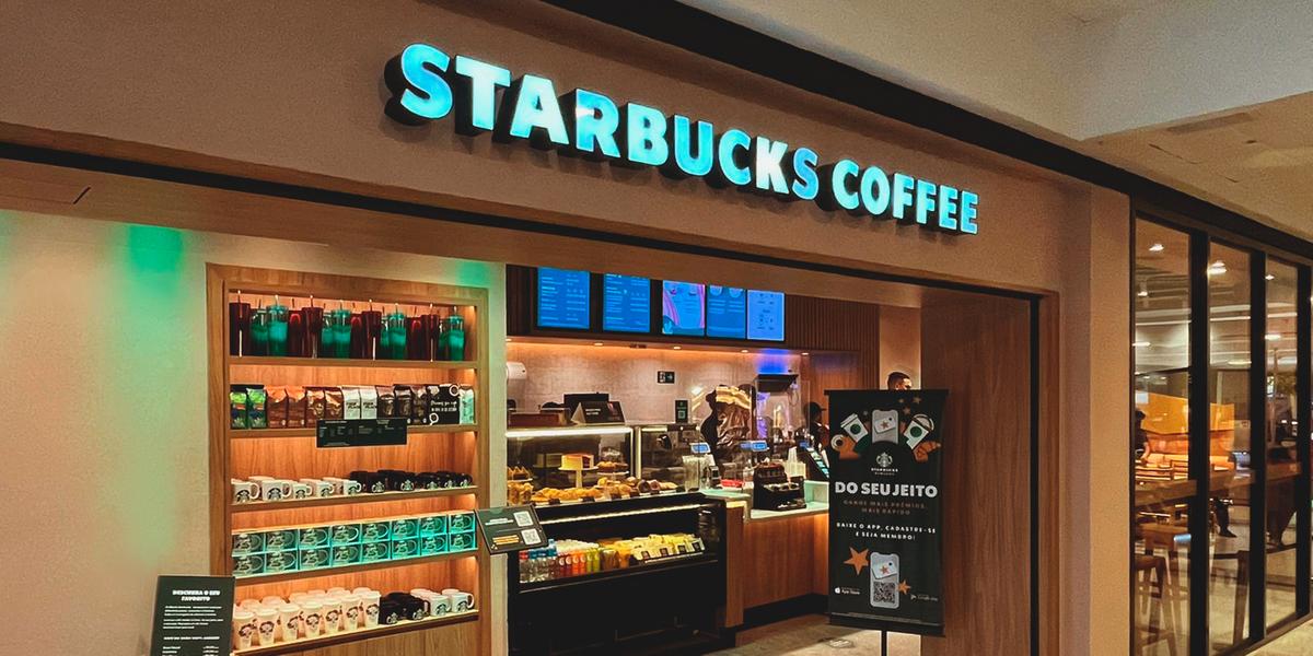 Nova loja da cafeteria Starbucks é inagurada no Shopping Cidade (Thiago Cunha / Divulgação Shopping Cidade)