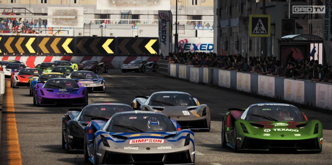 VISUAL – “Grid Legends” chama atenção pela qualidade visual; game ainda conta com uma grande variedade de provas e adição de carros de competição de diferentes gerações e categorias (Divulgação)