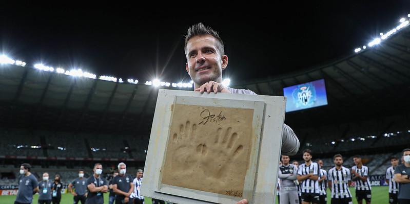 O 'último ato' de Victor foi contra a URT, no dia 28 de fevereiro de 2021. (Fotos: Pedro Souza / Atlético)