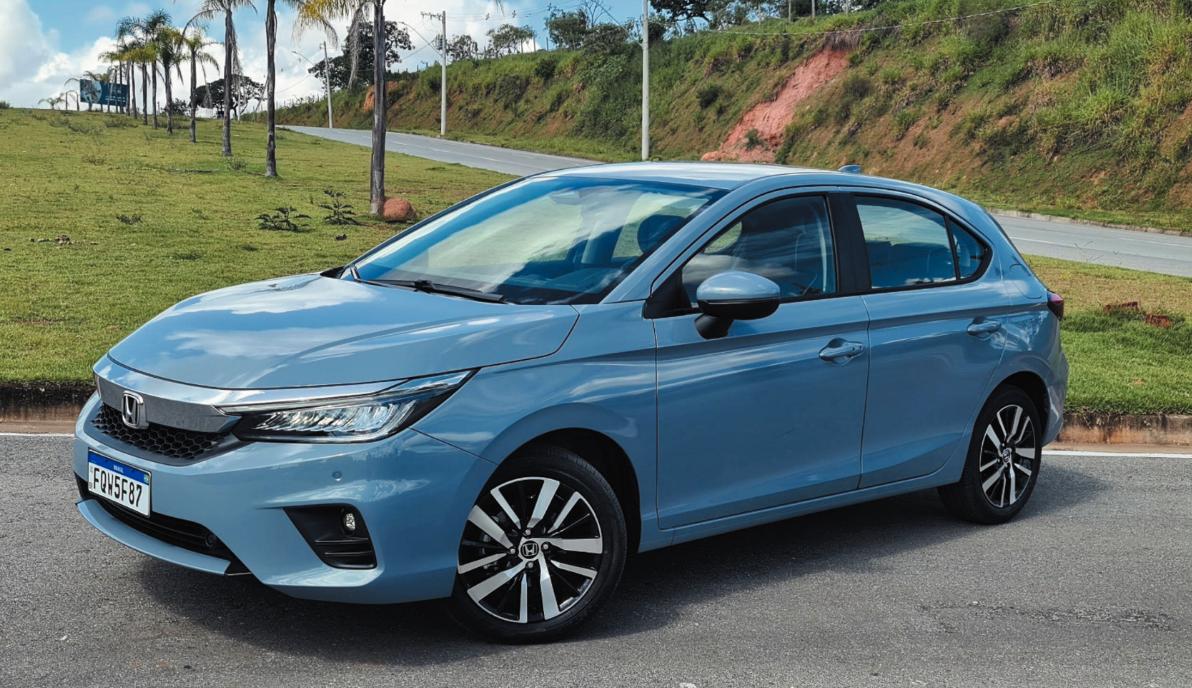PRATELEIRA DE CIMA - Honda City Hatchback estreia para brigar na seara dos compactos topo de linha, mas marca deixa claro que lançará versões menos exorbitantes (Marcelo Jabulas)