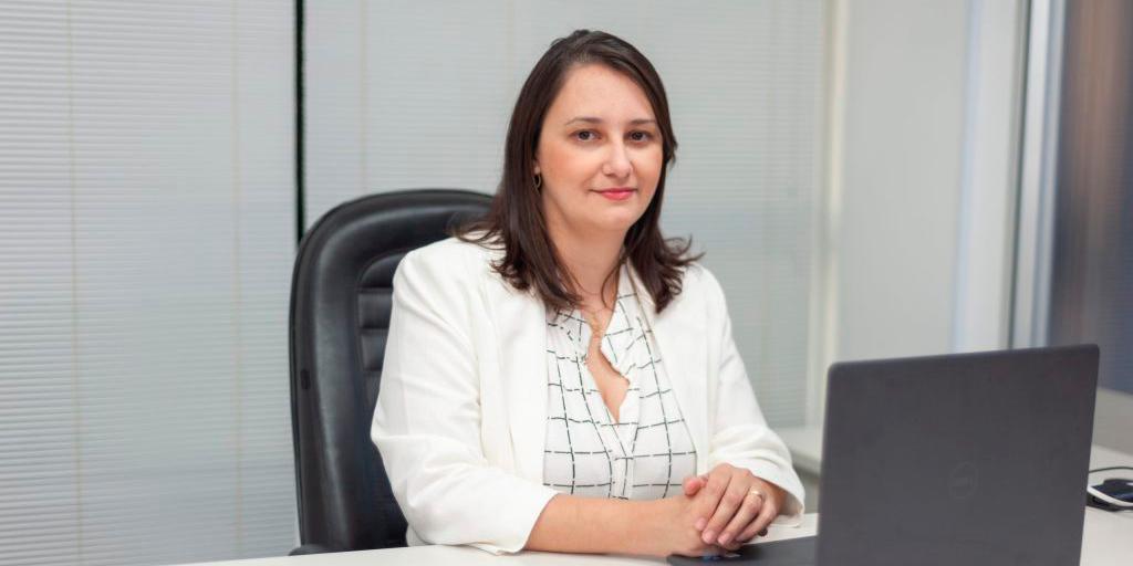 BLINDAGEM – Kamila Souza, da corretora Finlândia, estima aumento de 30% nos contratos de cyber seguros este ano em relação a 2021 (Magno Gonçalves Santos - Divulgação Finlândia)