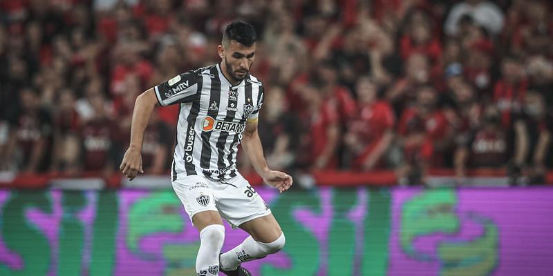 Alonso foi emprestado pelo Krasnodar-RUS ao Galo até o final da temporada (Pedro Souza/Atlético)