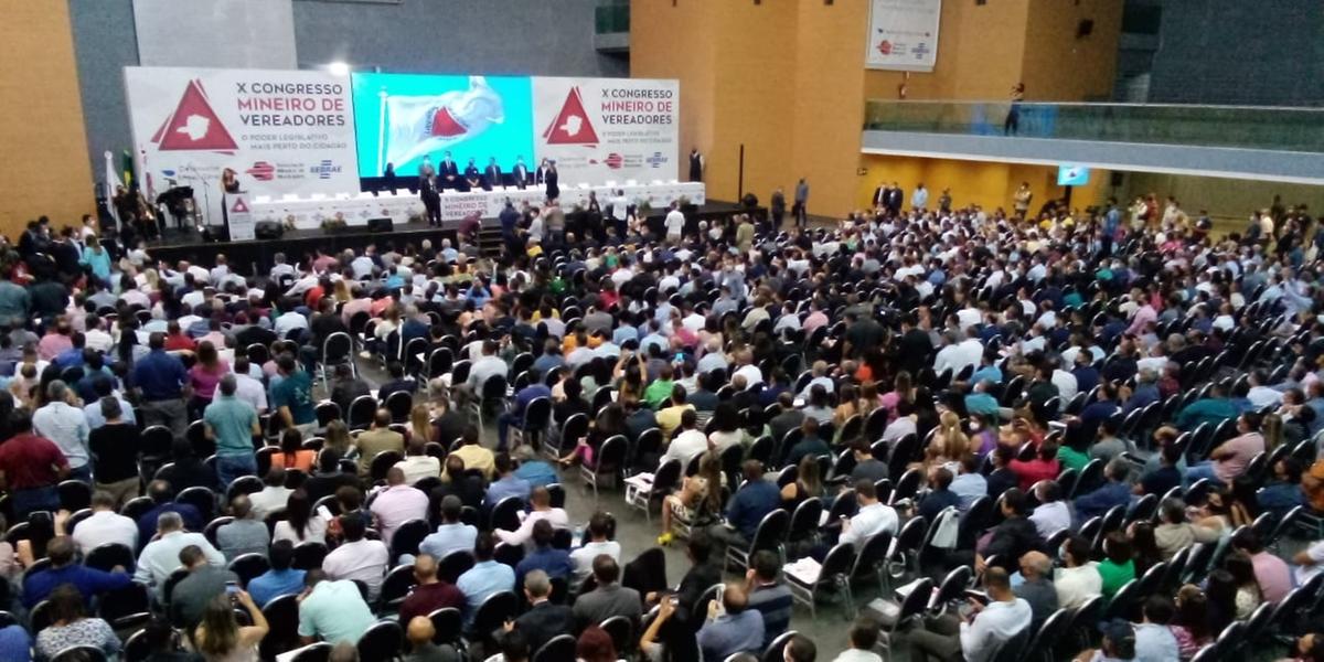 Última edição do Congresso Mineiro de Vereadores ocorreu em 2022 (Hermano Chiodi/ Hoje em dia)
