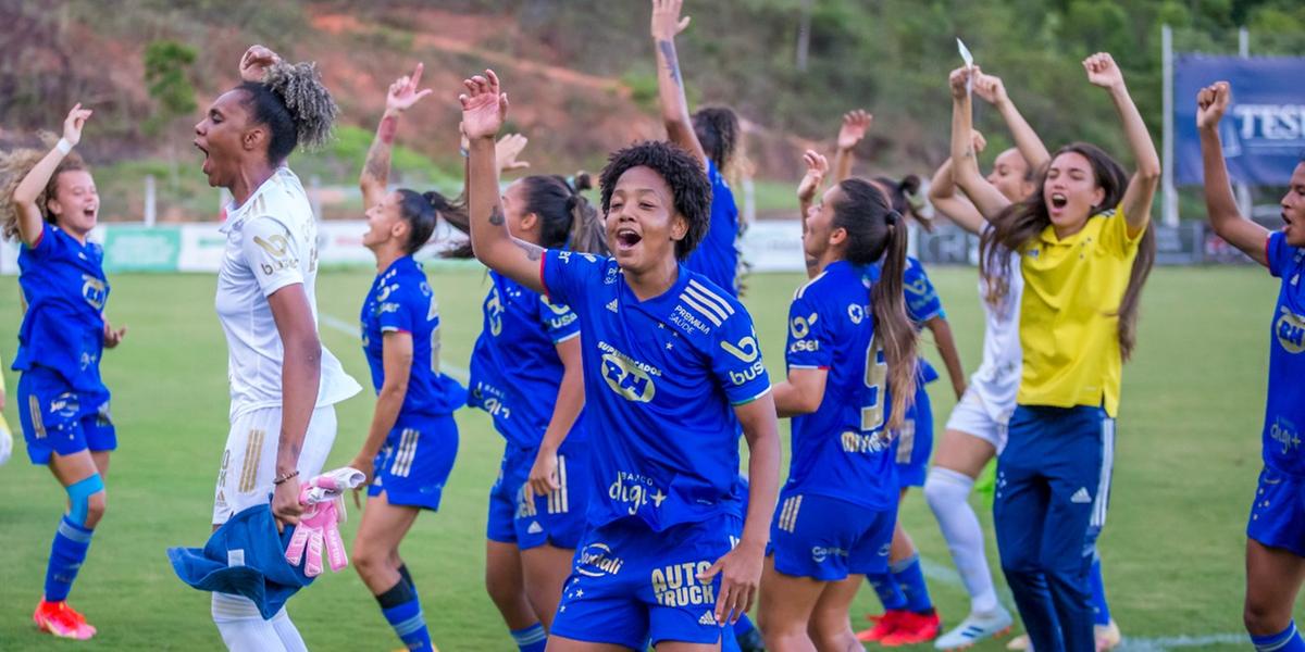 Time feminino do Cruzeiro foi criado em 2019. (Divulgação/Cruzeiro)