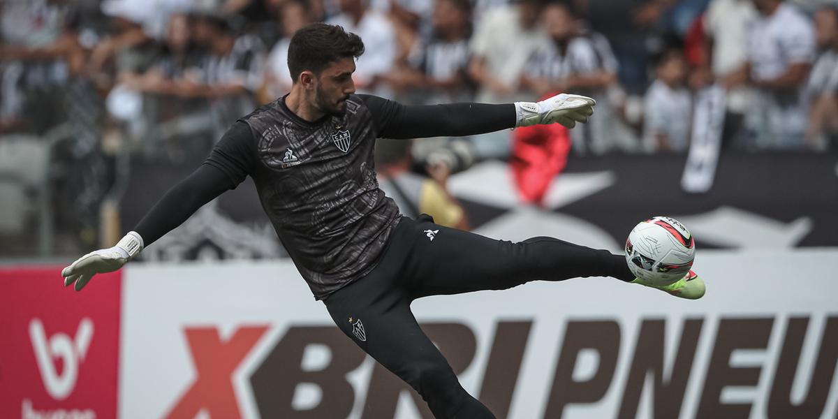 Contratado em 2020, o camisa 32 soma 25 jogos com a camisa alvinegra (Pedro Souza / Atlético)