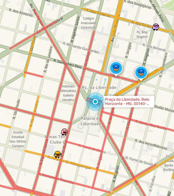 (Foto: Waze/ Reprodução)