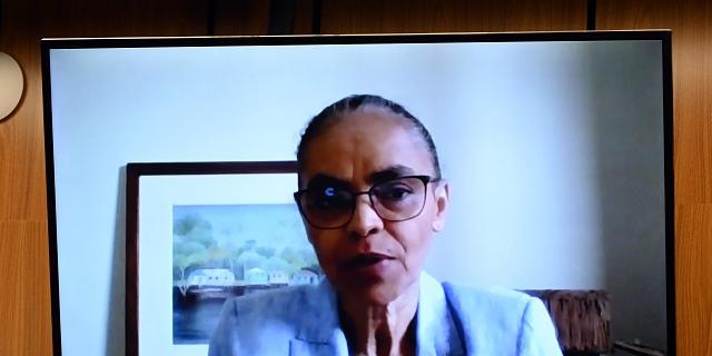A ex-senadora Marina Silva pontuou que não se pode terceirizar para os homens a representação das mulheres Álbum de fotosA ex-senadora Marina Silva pontuou que não se pode terceirizar para os homens a representação das mulheres (Luiz Santana/ALMG/Divulgação)