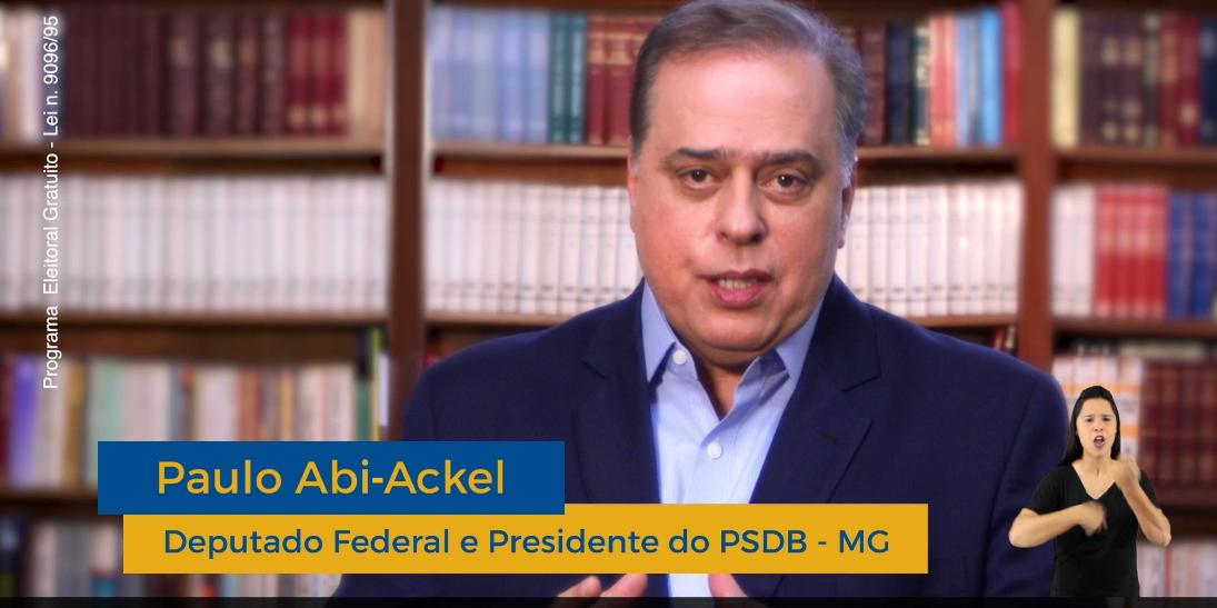 Presidente do PSDB-MG, deputado Paulo Abi-Ackel (Captura de tela)