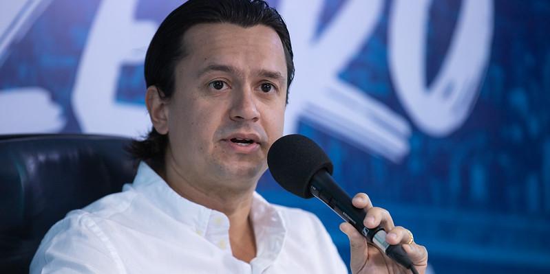 Sérgio Santos Rodrigues postou uma carta em suas redes sociais defendendo as propostas da gestão Ronaldo. (Foto: Igor Sales/Cruzeiro)