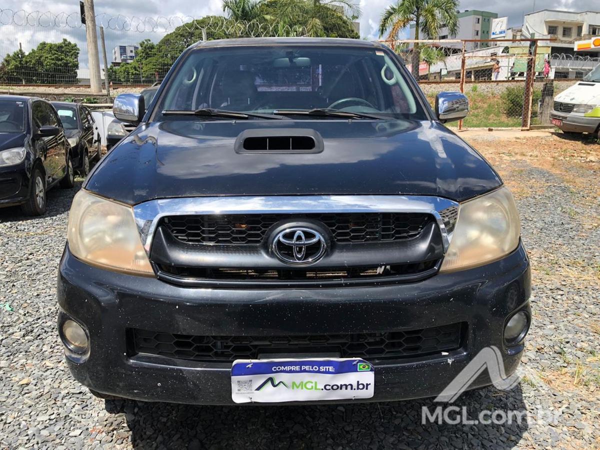 Toyota Hilux SRV 2008 em leilão na Sejusp (Sejusp / MGL / Divulgação)