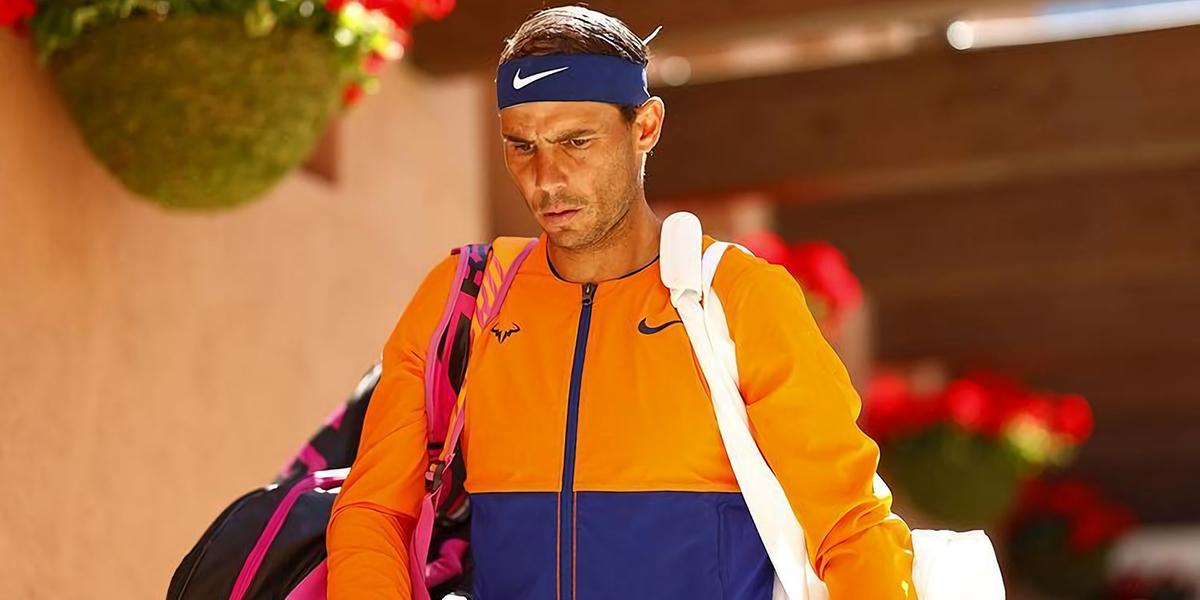 O tenista espanhol Rafael Nadal, número 3 do mundo, ficará até seis semanas longe das quadras (Instagram / rafaelnadal / Reprodução)