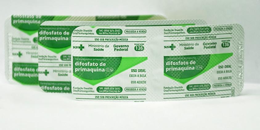 A primaquina de 15 mg, aprovada pela Anvisa, é produzida pelo Farmanguinhos, da Fiocruz (Farmanguinhos / Fiocruz / Divulgação)