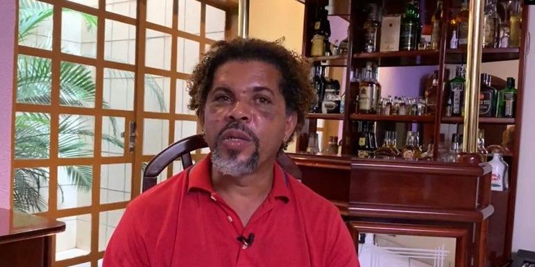 Givaldo Alves contou à Record TV que foi abordado pela mulher e que a relação sexual foi consensual (RECORD TV/REPRODUÇÃO)