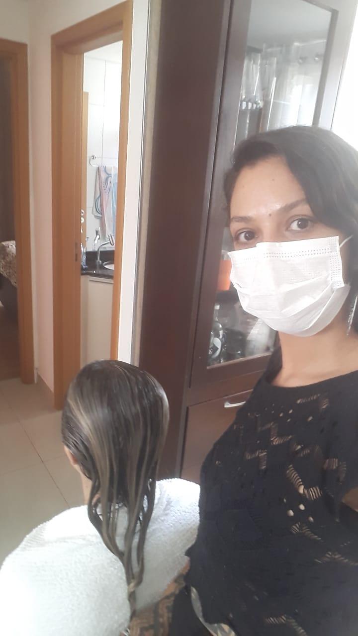 Hair Stylist diz que tem problemas de memória três meses depois da Covid (Marcela Andrade - acervo pessoal)