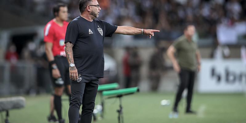 O técnico argentino completará 52 anos no dia 2 de abril. (Foto: Pedro Souza / Atlético)