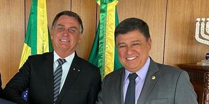 Álvaro Antônio (à esq.) chegou a anunciar candidatura ao lado de Bolsonaro e Viana (PL-Minas/Divulgação)