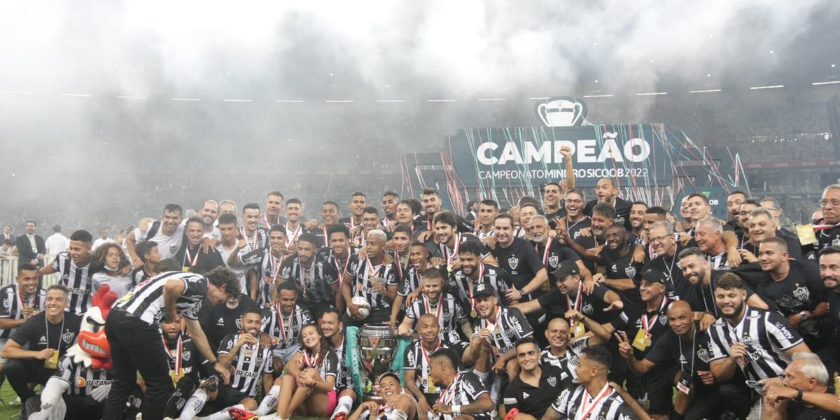 Ao vencer o Cruzeiro por 3 a 1, o Atlético conquistou o 47º título mineiro de de sua história (Fernando Michel)