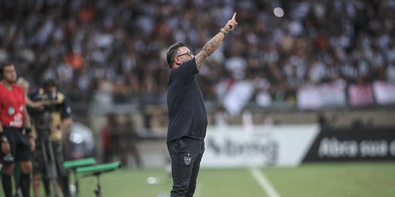 "El Turco" celebrou o aniversário de 52 anos com o título do Campeonato Mineiro de 2022 (Pedro Souza/Atlético)