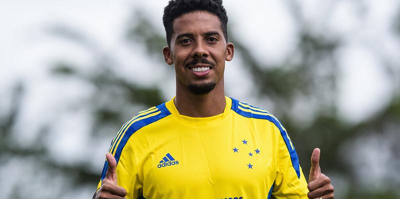 Willian está no Cruzeiro desde janeiro deste ano e atua como volante. (Foto: Gustavo Aleixo/Cruzeiro)