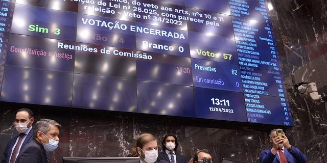 Reunião plenária da ALMG desta terça (Guilherme Bergamini/ALMG)