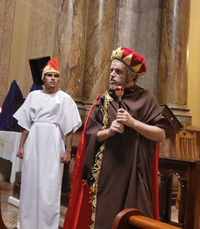55 atores profissionais a amadores participam da encenação da Paixão de Cristo em BH (Grupo Nova Arte Jovem / Divulgação)