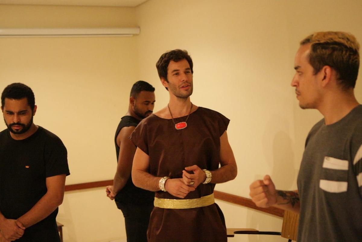 Herodes será interpretado pelo ator Alan Ferreira, que fez várias novelas do SBT (Fernando Michel / Hoje em Dia)