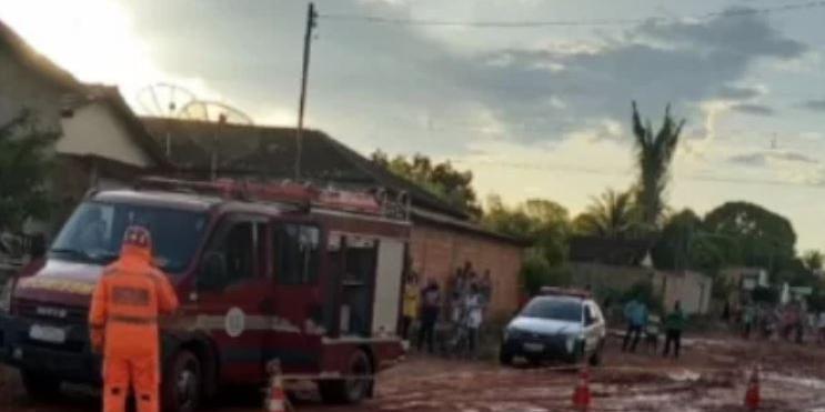 Acidente aconteceu na tarde de ontem (14) em Buritizeiro, região norte de Minas (Divulgação/Corpo de Bombeiros)