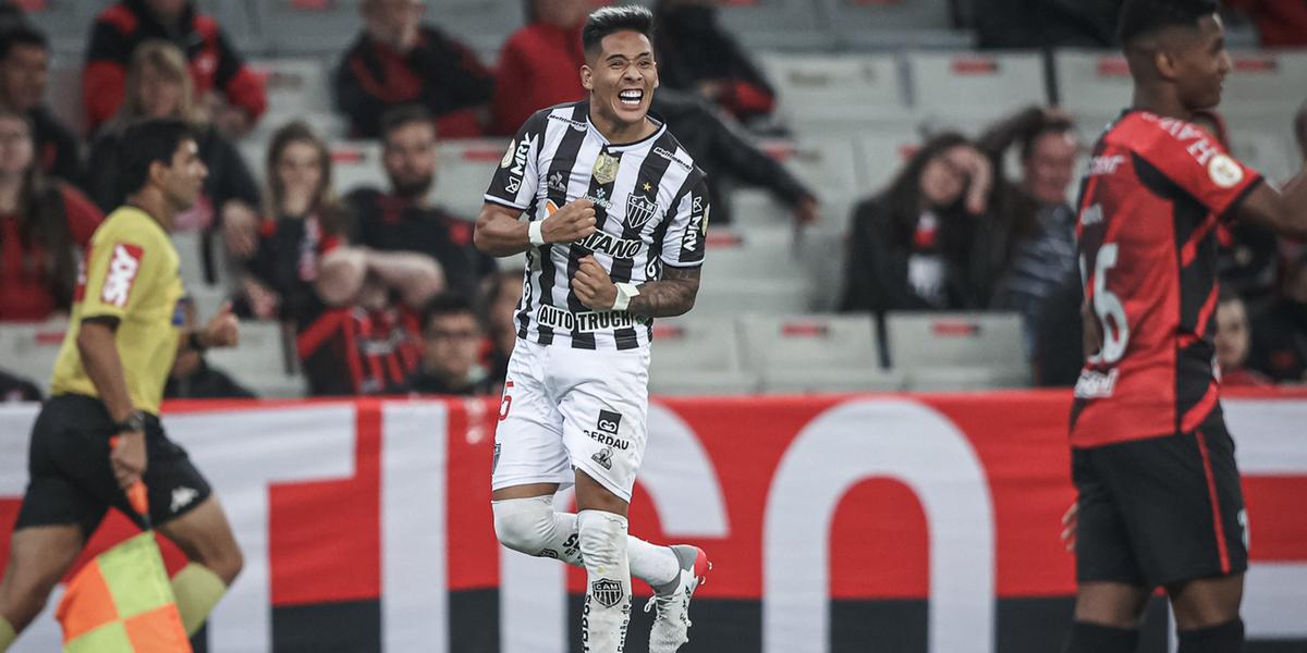Zaracho marcou o gol da vitória do Galo (Pedro Souza / Atlético)