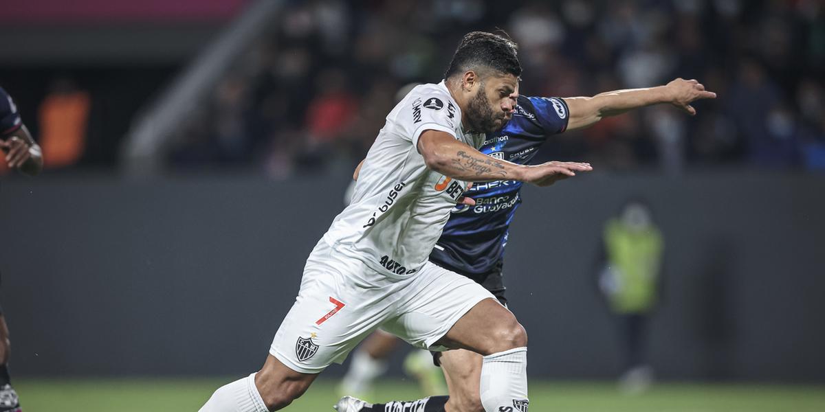 Hulk marcou o gol do Alvienegro no confronto disputado no estádio Banco de Guayaquil (Divulgação/Atlético)