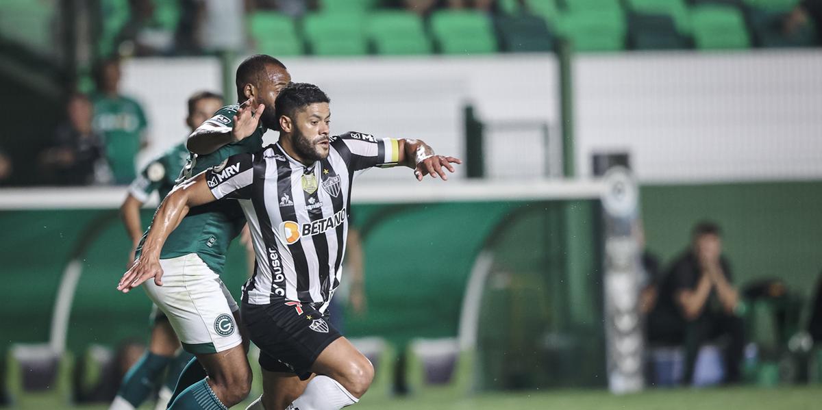 Hulk abriu o placar para o Atlético (Pedro Souza / Atlético)