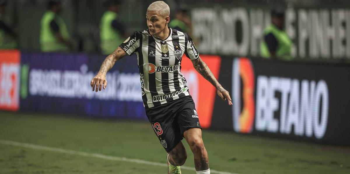 Arana disse que brincou com torcida do Goiás após levado "bolada" (Pedro Souza / Atlético)