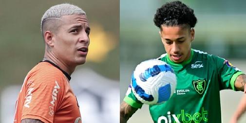 (Pedro Souza/Atlético - Mourão Panda/América)
