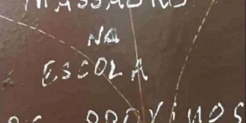 Texto a ser analisado define o crime de massacre em ambiente escolar (Redes Sociais / Reprodução)
