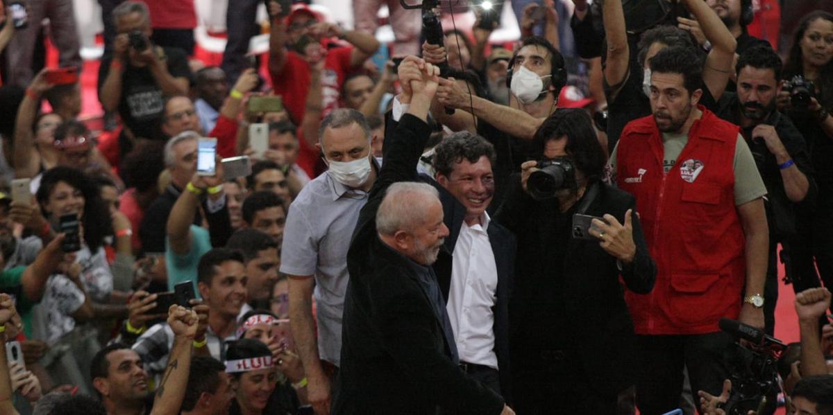 Lula e Reginaldo Lopes no Expomias (Fernando Michel)