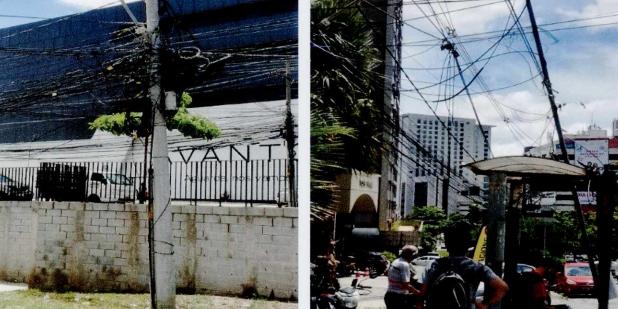 Fios inutilizados na avenida Barão Homem de Melo, em Belo Horizonte (Vereador Braulio Lara)