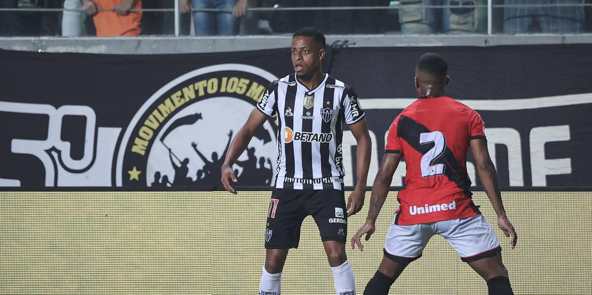 O camisa 11 do Galo foi substituído aos quatro minutos do segundo tempo (Pedro Souza / Atlético)