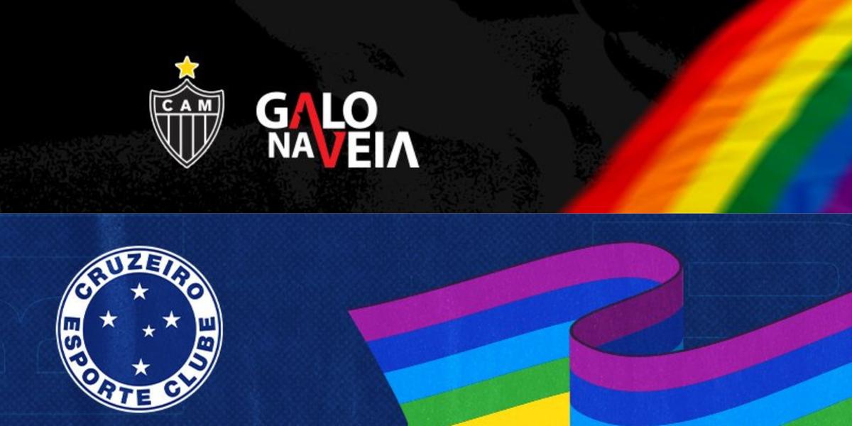 (Reprodução/Twitter Galo Na Veia e Cruzeiro)