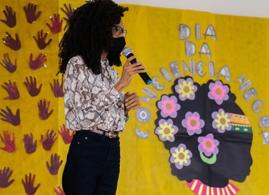 Andreia Pereira é palestrante sobre temas relacionados a negritude. (Arquivo Pessoal)