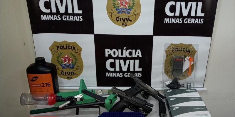 Ex-namorado procurou a polícia e relatou ameaças. (Divulgação / PCMG)