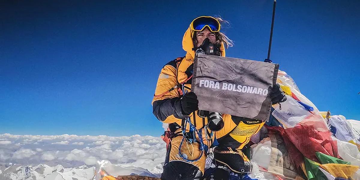 Gabriel Tarso é alpinista e filmmaker e chegou ao topo do monte Everest pela segunda vez (Instagram / gtarso_ / Reprodução)