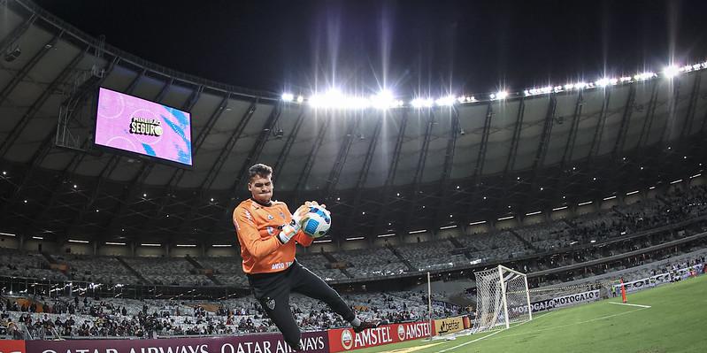 Rafael fez sua estreia na Libertadores com a camisa do Galo, nessa quinta-feira (19). (Pedro Souza / Atlético)