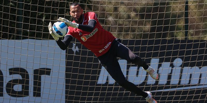 Goleiro destacou apoio ao treinador em meio a sequência de maus resultados (Pedro Souza/Atlético)
