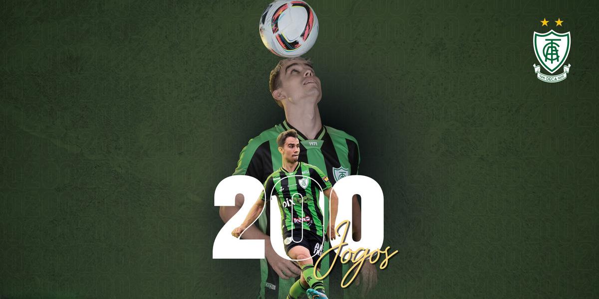 Formado na base do América, Zé Ricardo foi alçado ao time principal do Coelho em 2016 (Divulgação/América)