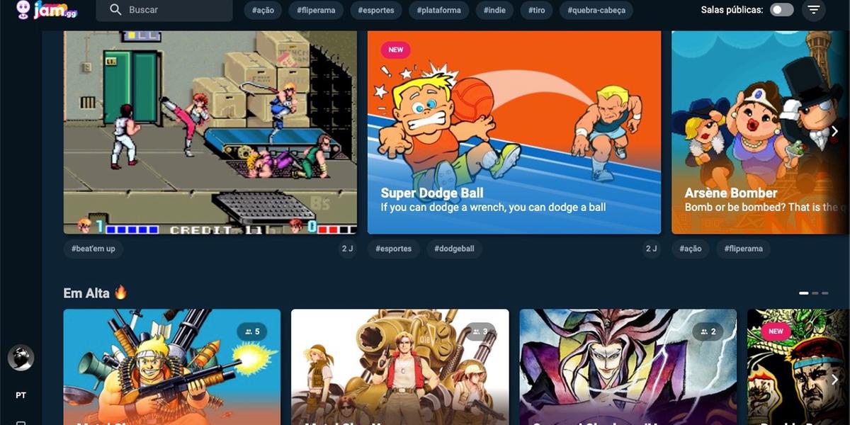 Jam.gg, antigo Piepacker, permite jogar games retrôs online e de graça